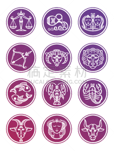 色彩鲜艳,线条,符号,自然美,动物,女孩,算命,着色