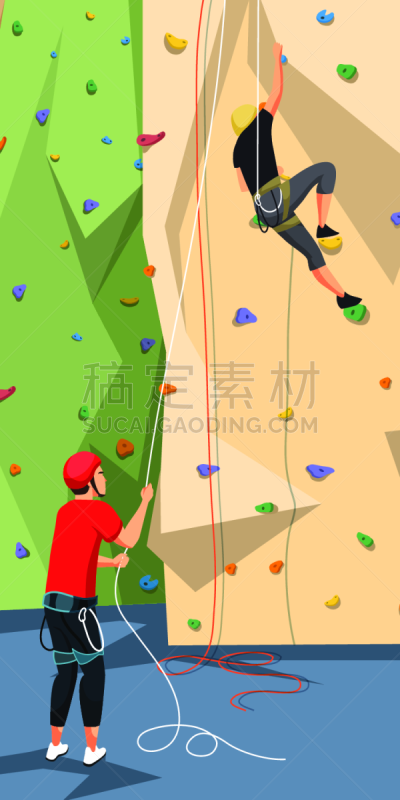 运动服,人,攀岩墙,风险,运动,韧性,极限运动,平衡,公园,高处