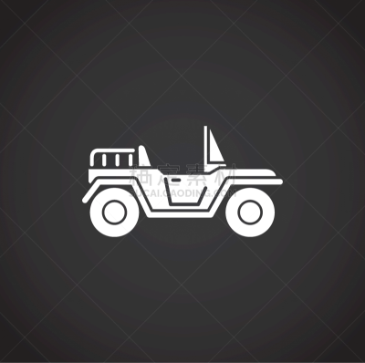 car related icon on background for graphic and web