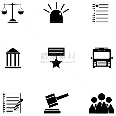 图标集,白色,书,陪审员,法官,文档