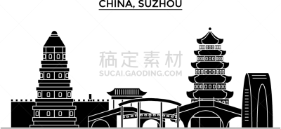 苏州,建筑,城市天际线,亚洲,传统,名声,房屋