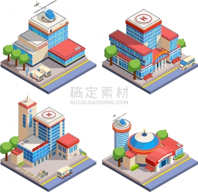 矢量,华丽的,健康保健,概念,汽车,直升机停机坪,生病,收集