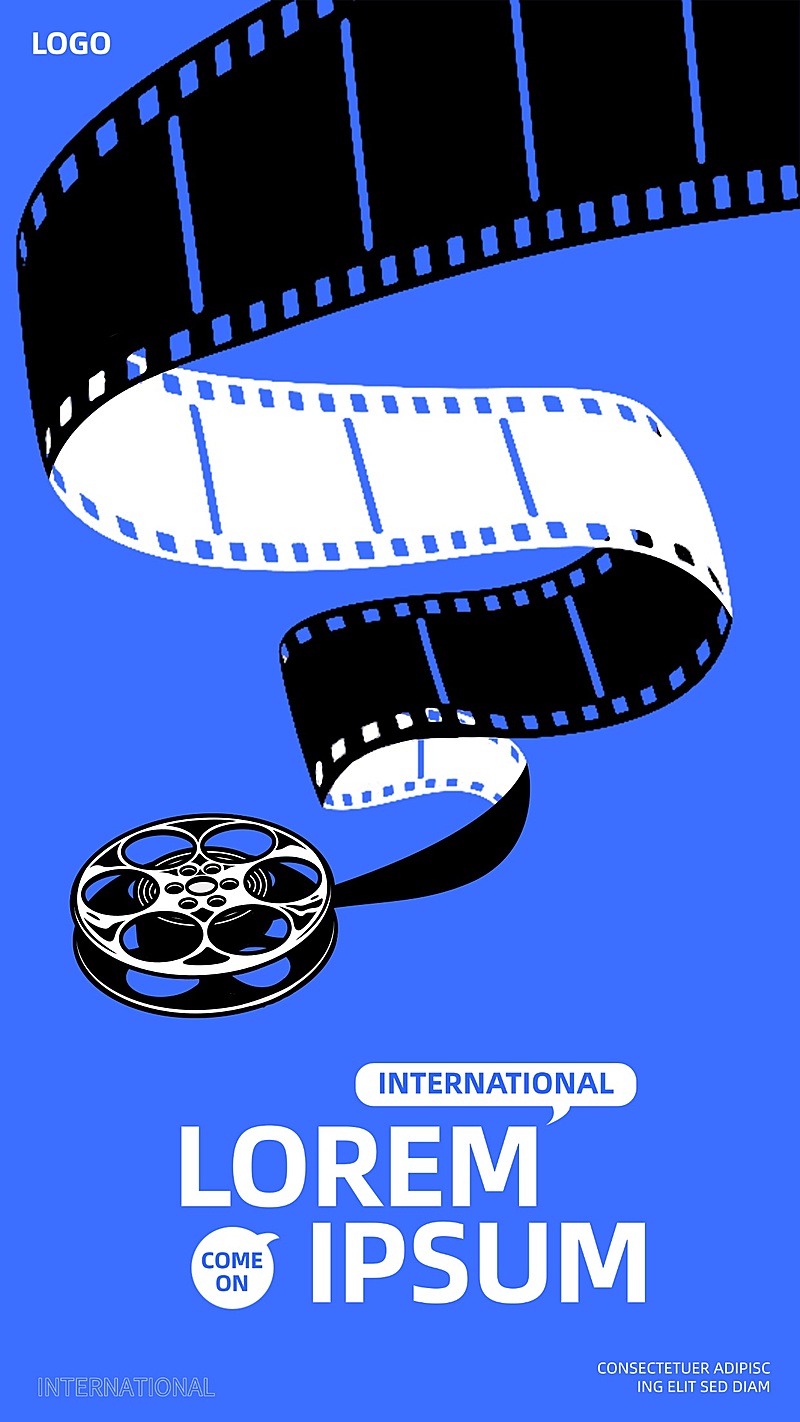 国际电影节艺术节宣传海报