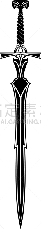 剑,幻想,魔鬼,古董,数码图形,动物,钢铁,复古,剪影