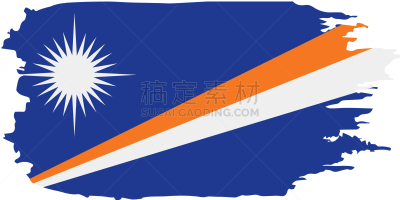 马绍尔群岛,非都市风光,白色,纺织品,国内著名景点,职权,图像,矢量,分离着色