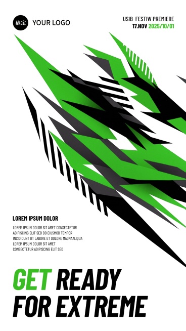 艺术集市活动宣传海报AIGC预览效果