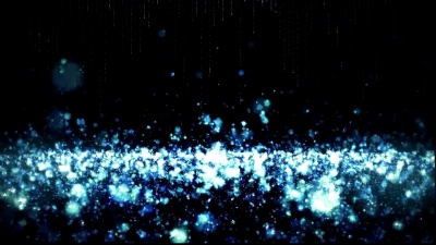 无缝循环闪光粒子与复制空间。