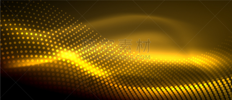 运动模糊,闪亮的,抽象,黑色,波形,活力,黄色,波纹,发光,弯曲