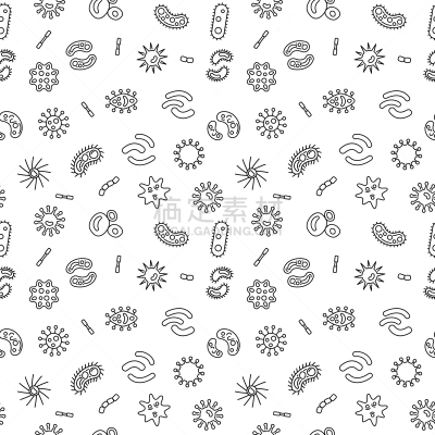 极简构图,细菌,生物学,分子,乳杆菌,植物群,小的,寄生的,生病