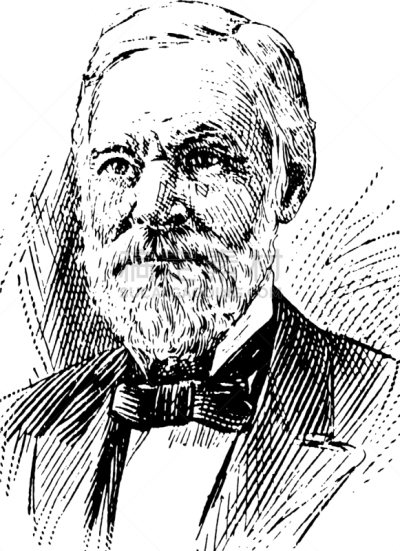 General Sherman,白色,俄亥俄州,矢量,1900,雕刻图像,复古