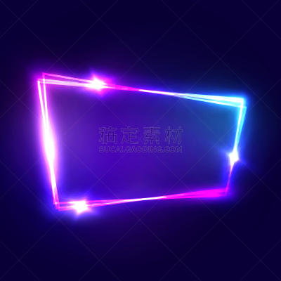 边框,三维图形,矢量,布告,照明设备,夜总会,绘画插图,电,图像特效,霓虹灯