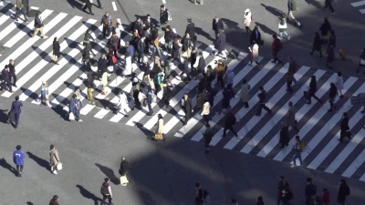 涉谷道口日间时间