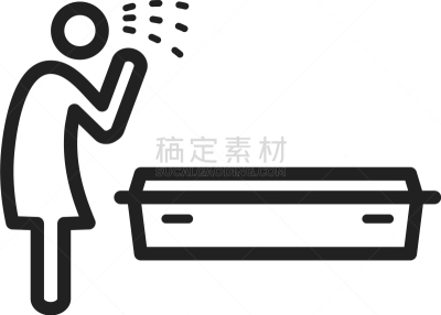 粉笔轮廓,坟墓,家庭,概念,葬礼,图像,墓碑,墓地,哭
