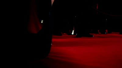 红地毯上的女演员
