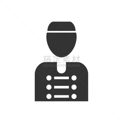 计算机图标,门童,矢量,符号,图像,方形画幅,绘画插图,酒店,门房,服务