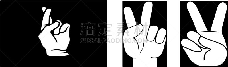 计算机图标,手指,彩色背景,拇指,人,白色,概念,性格,收集,同意