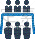 商务研讨会,计算机图标,商务,团队,图像,研究会,会议,矢量,沟通,讨论