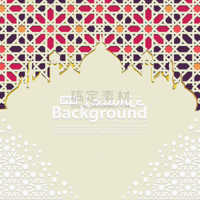 模板,背景,斋月祝福,玛塔哈莉,东方人,几何形状,传统,教育,庆祝