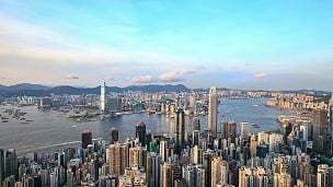 延时摄影 香港城市景观