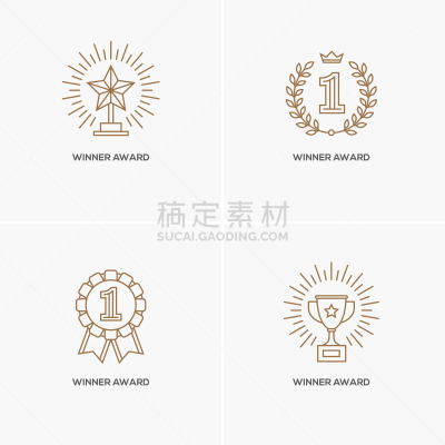 直的,奖,四只动物,黄金,杯,品牌名称,获胜