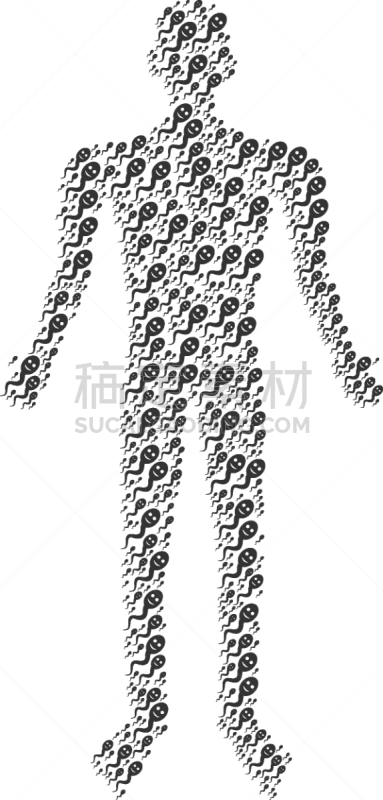 幸福,人,精子,可爱的,多样,吸血动物,枯草芽孢杆菌,寄生的,卵子