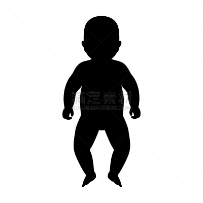 绘画插图,婴儿,矢量,健康保健,背景分离,女婴,肖像,一个人,小的,童年