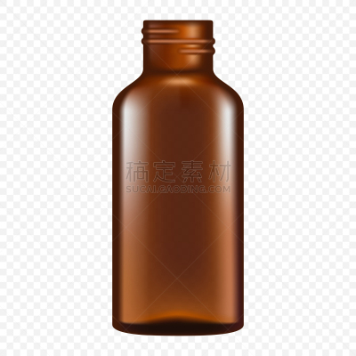 瓶子,吸液管,图标,高雅,三维图形,白色,褐色,材料,有毒物质,写实