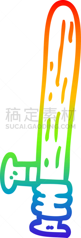 山,彩虹,木制,铅笔画,图像,艺术,矢量,光谱色,绘制
