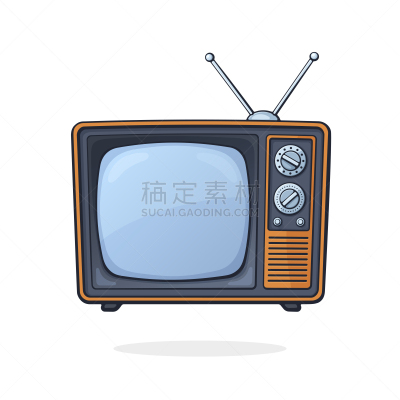 无线电通信塔,剧场售票处,绘画插图,矢量,传媒,电视机,钟针,带宽,出示,复古