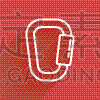 白色,计算机图标,安全钩,绘画插图,极限运动,矢量,长阴影,体育器械,线条,分离着色