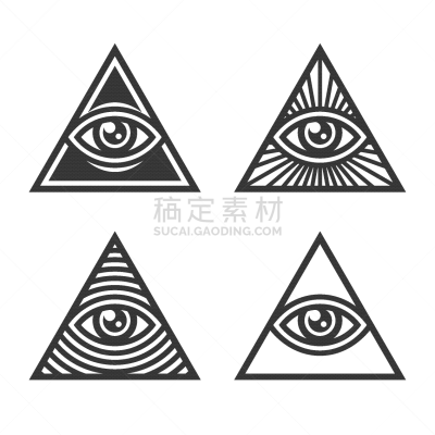 符号,标志,三角铁,动物眼睛,普罗维登斯,兄弟,非凡的,不诚实