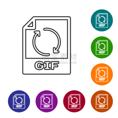 文档,GIF动图,图标,灰色,按钮,文件,符号,直的,品牌名称,下载