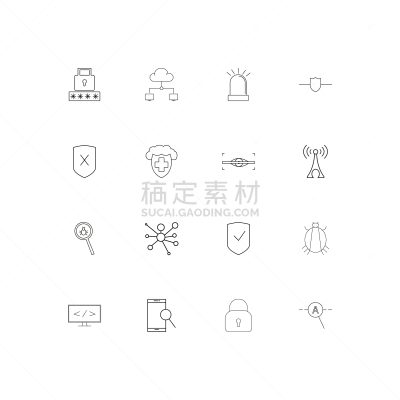 轮廓,直的,安全,计算机图标,网上交友,热,图像,矢量,搜寻
