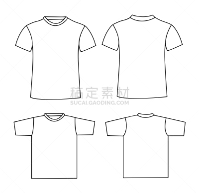 模板,正面视角,面无表情,背面视角,衣服,男孩,白色,外衣,人