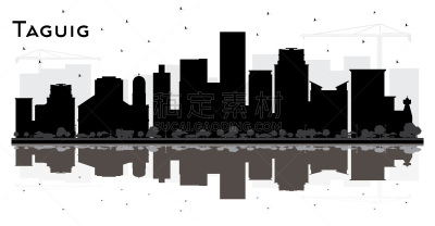 达义市,菲律宾,城市天际线,黑白图片,商务,现代,著名景点,鸟类,户外,天空