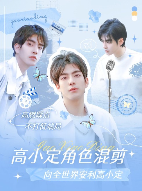 影视明星混剪竖版视频封面预览效果