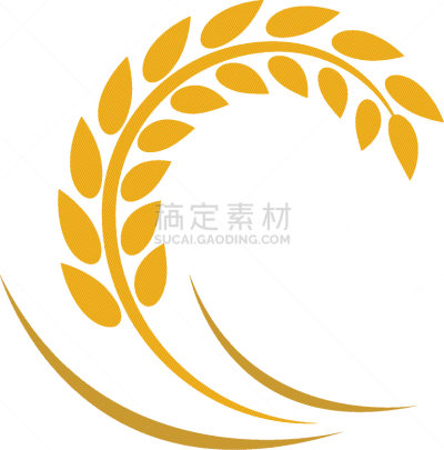 wheat logo template icon