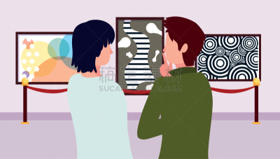 男人,现代,画廊,事件,光学设备,艺术品,旅行者,建筑,站