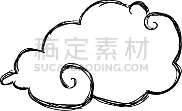 云,乱画,白色,自然,云景,图像,天气,模板,气象学,绘制