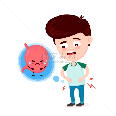 悲哀,食物中毒,青年男人,儿童,肚子,可爱的,健康保健,生病,腹泻,便秘