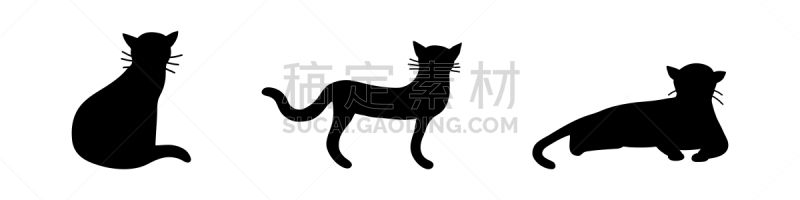 绘画插图,矢量,野生猫科动物,白色背景,立陶宛共和国,可爱的,野生动物,哺乳纲,动物,美洲豹