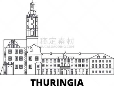 德国,城市天际线,图林根州,分界线,魏玛,公园,自然美,河流,布置,旅行