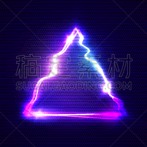 故障艺术风格,三角形,建筑结构,荧光,概念,传单,电视机,技术,图像