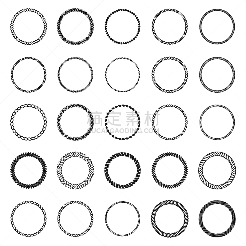绳子,船,圆形,边框,白色,华丽的,系船索,布置,装饰