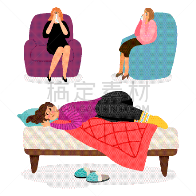 女孩,性格,沮丧,白色人种,椅子,床,女人,闷闷不乐,问题,坐