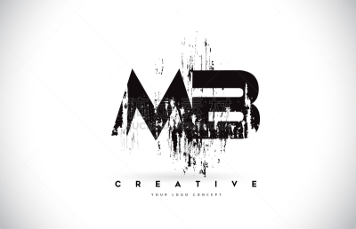 信函,品牌名称,兆位,黑色,壁纸刷,英文字母M,英文字母B,创造力,商务,设计