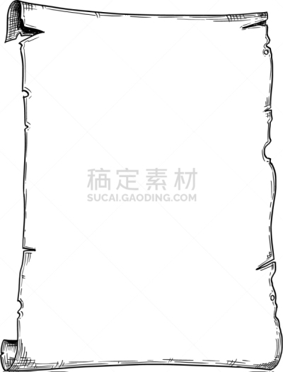 卷,背景,空的,白色,羊皮纸,请柬,垂直画幅,信函,画画