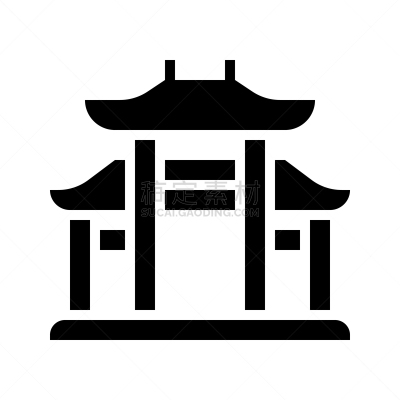 建筑,月亮,拱门,现代,牌楼,新年,传统,春节,庆祝