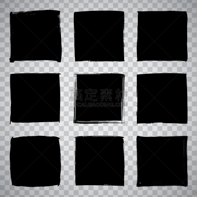 方形画幅,黑色,涂料,背景分离,边框,凌乱,背景,纹理,粗糙的,绘画插图