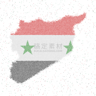 叙利亚,贺卡,isil,边界,图表,著名景点,行星,乡村风格,奇异的,绘画插图